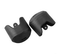 Rackumic Lot de 2 pieds de scie à onglet N074647 en caoutchouc pour support de scie de table DWX723 DWX724 DWX725 DE7023 DE7033 DE7031 DE7035 Noir