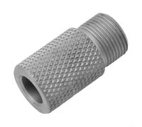 Rackumic Manchon de perçage de 4 mm à 10 mm en acier inoxydable pour mandrin de perçage du bois, guide de positionnement localisateur, perforateur de trou accessoire pour le travail du bois, la