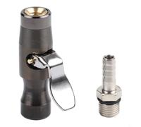 Rackumic Mandrin de gonflage en acier robuste avec poignée de valve | Convient aux voitures, camions, motos, valves compat, pour une application polyvalente, utilisation facile de l'adaptateur
