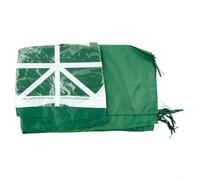 Rackumic Paroi latérale de tente, toile Oxford 210D, 2 m de hauteur pour tonnelle, abri d'auto, garage, jardin, fête, mariage, pare-soleil blanc, rouge, vert, bleu (vert)