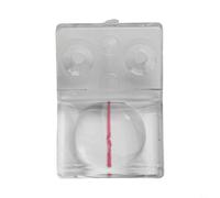 Rackumic Plaque de lentille de positionnement pour scie à table coulissante et baguage de chant Machine à travailler le bois pour une mesure précise et un alignement en atelier (32 mm, 2 trous)