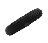 Rackumic Pneu solide de 15,2 x 3,8 cm avec moyeu de roue pour scooter électrique et fauteuil roulant, construction en plastique caoutchouc noir pour propriété privée (1 pièce)