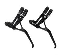 Rackumic Poignée de frein de vélo en alliage d'aluminium ultraléger usiné CNC 22,2 mm Support pour vélo de route pliable Couleur rouge option (noir)