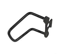Rackumic Protection de chaîne de dérailleur arrière de vélo, cadre en acier épais pour VTT, route, vélo de course pliable, anti-impact, housse de suspension de 10,2 cm de long (noir)