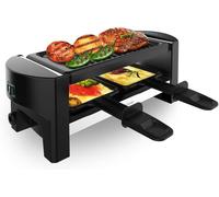 Raclette 320?W 2 poêles antiadhésives