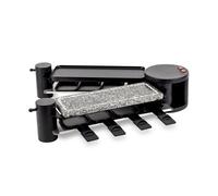 Raclette 4 en 1 - HKOENIG - RP360 - 8 personnes - Revêtement anti adhésif - Rotation 360°