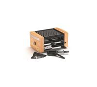 Raclette 4p 750w Bambou Gamme Signature Kitchenchef - Kcwoodlux4 Kitchen Chef Professional