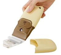 Raclette à Décoller | Grattoir Vitre Multi-Surfaces pour De Cuisson, Sol, Carrelage | Couteau 2 en 1 Décapant Outils Faciles pour Nettoyage De De Cuisson, Cuisinière, Sol, Four Et