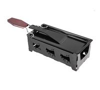 Raclette à fromage, Mini Raclette, Appareil à Raclettes Rectangle, Mini Noir Coffret Bougie Lumière Fondant à Grill Antiadhésif Rotaster Plateau De Cuisson Moule À Fromage