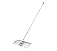 Raclette à gazon - 75 x 25 x 200 cm - En forme de T - Poignée réglable rotative à 180 ° - Outil d'équilibrage de pelouse