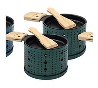 Raclette à la bougie 2 personnes vert
