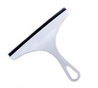 Raclette à Vitre Professionnelle avec Brosse Microfibre Raclette De Douche Vitre Raclette l'eau De MéNage en Nettoyage Raclette pour Salle De Bain FenêTre 21,5X19,5 Cm