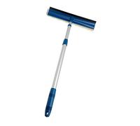 ELEPHANT 496858 Recharge Housse en Microfibre de Rechange pour Balai à Platine Pliable Smarteo+ - Diamètre 25 cm - 124 g, Bleu et Blanc, 31 cm 26, 5 cm 30 cm