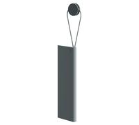Keuco Edition 400 raclette de douche 04959380000 gris (RAL 7011), avec support mural