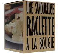 Raclette - Cookut - Lumi - 4 appareils individuels - Acier revêtu - Alimentation bougie