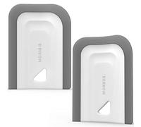 Raclette courbée. Raclette d'évier de Cuisine pour éviers, comptoirs et Vaisselle. Multi-usages, pour Plans de Toilette, miroirs de Salle de Bain, vitres de Voiture et rétroviseurs. 2 Paquet.