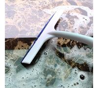 Raclette de Douche de 24 cm, Accessoires de Nettoyage de fenêtres, grattoir à Verre, Petites brosses de Voiture en Caoutchouc en Forme de T, Outil de Nettoyage Multifonction pour vitres de fenêtre