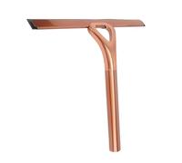 Raclette de Douche en Acier Inoxydable et Silicone Raclette pour Salle de Bain, Cuisine, Miroir et Vitre de Voiture Grattoir Anti Buée, Outil de N