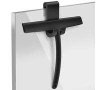 Raclette de douche en silicone avec crochet et cordon, grattoir pour vitres de fenêtre, essuie-glace miroir, nettoyeur multifonction pour salle de bain, porte, voiture et meubles