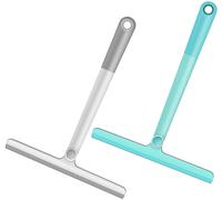 Raclette De Douche Ergonomique Multi-Usages Avec Tête Rotative À 360° ¿ Nettoyage Sans Effort Du Verre, Du Carrelage Et Plus Encore