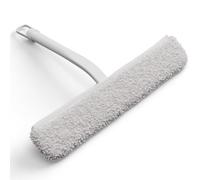 Raclette de Douche et Housse en Microfibre, 23 cm, raclette hygiénique pour Salle de Bain, paroi de Douche, vitres de Voiture et fenêtres, Accessoires de Salle de Bain en Silicone et raclette de