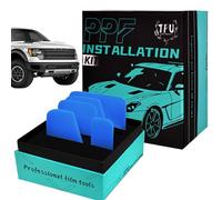 Raclette de film de fenêtre | Lot de 5 films multi-usages pour voiture, camion, moto, miroir, appartement, salle de bain, vitrine