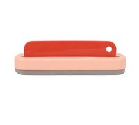 Raclette de nettoyage de miroir de salle de bain 2 en 1, grattoir et chiffon pour le nettoyage des murs en verre
