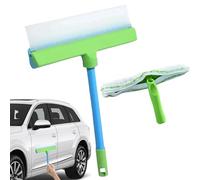 Raclette de Salle de Bain, Raclette en Silicone pour Vitres et Parois de Douche, Nettoyant Grattoir Essuie-Glace pour Maison Cuisine Salle De Bain Miroir Murs Sols Voiture