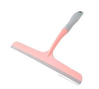 Raclette Douche 1 raclette de Douche, fenêtre, Portes, Miroir de Salle de Bain, Outil de Nettoyage, Brosse de Nettoyage Douce à Larges côtés for Le Bureau, Le Sol et l'entretien ménager(Pink)