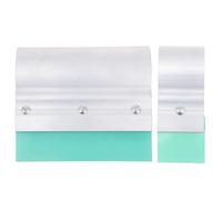 Raclette en Aluminium pour Sérigraphie 2 Pièces en Caoutchouc Couleur Aléatoire