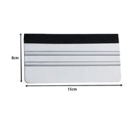 Raclette En Vinyle Pour Vitres De Voiture,Outils Ronds,Racloir Pour Vitres De Véhicule,Emballage Teinté,Spatule De Coupe De Bord En Vinyle,Enveloppes De Véhicules Automobiles - Type 15x8cm-Grey-2