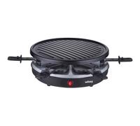 Raclette et gril pour 4 personnes - 900 W - revêtement antiadhésif - 30 x 30 cm - plaque amovible