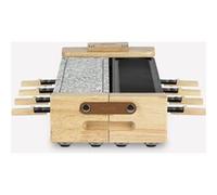 Raclette et pierre à cuire design bois H.Koenig