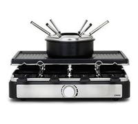 Raclette, fondue et crêpes 8 personnes DOC313