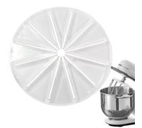 Raclette Fouet Pour Batteur Sur Socle, Spatule Anti-Éclaboussures À 6 Lignes, outil de cuisine multifonction, Support Mixeur sur Socle Fouet Racloirs Déflecteur Pour Mélanges Pâtisserie, Crèmes