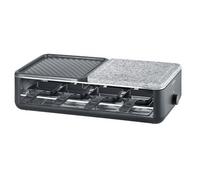 Severin Appareil à raclette RG2366 – Jusqu'à 8 pers. – Pierre naturelle, plaque réversible 1300W