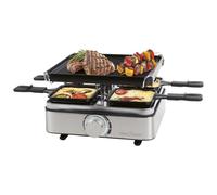 Raclette grill 4 personnes Acier inoxydable Proficook PC-RG1301-Inox