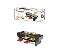Raclette Grill Duo 2 mini poêlons anti adhérents 350W Noire