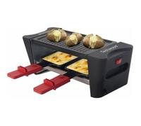 Raclette Grill Duo 2 mini poêlons anti adhérents 450W Noir