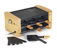 kitchen chef appareil à raclette 6 personnes 900w kcwood.6rp