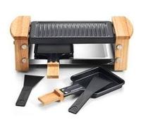 Raclette/grill Kitchen Chef Professional KCWOOD.2 350 W Noir et Beige Noir et Beige G