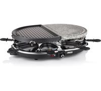 Raclette grill pierre à cuire 8 personnes 1200 W