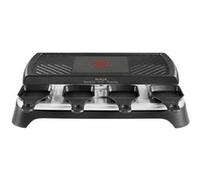 Raclette grill plancha 8 coupelles Tefal RE459812 1100 W Noir Noir G