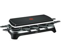 Raclette Grill Plancha Noir 1350 W pour 10 personnes