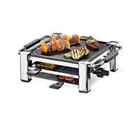 Rommelsbacher RCC 1000 Fashion - Raclette/grill - 1 kWatt - chrome Chrome G