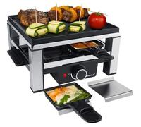 Raclette/grill - STEBA - CAST RACLETTE RC 104 - Noir - Acier inoxydable - 1400 Watt