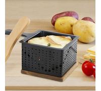 Cook Concept Raclette individuelle à la bougie 1 personne Noir et marron