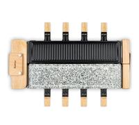 HKoenig WOD360 Appareil à Raclette 8 Personnes Pierre Naturelle 1400W