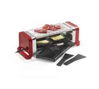 Appareil à raclette 2 personnes 350w rouge gr202-350r