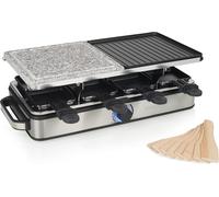 Raclette Princess Deluxe 8 personnes Noir/Inox